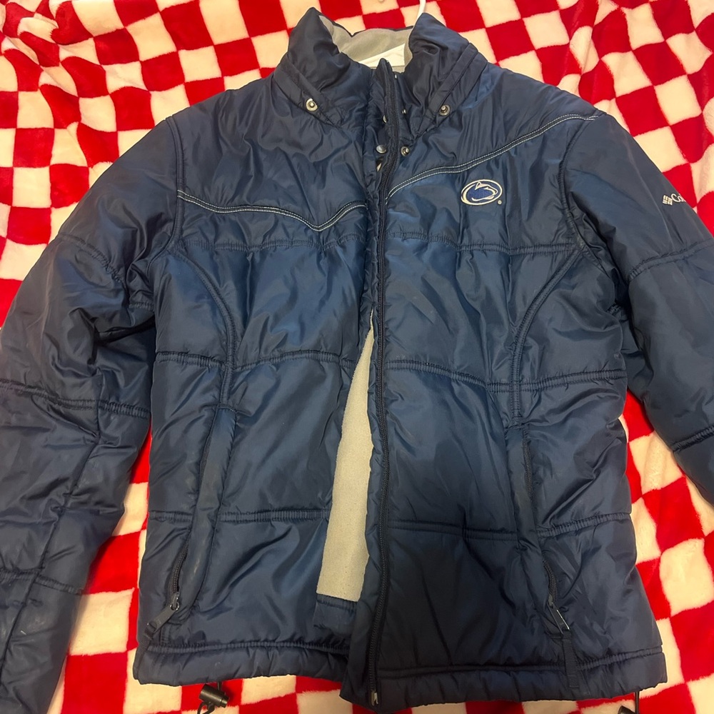 Penn State Columbia puffer jacket